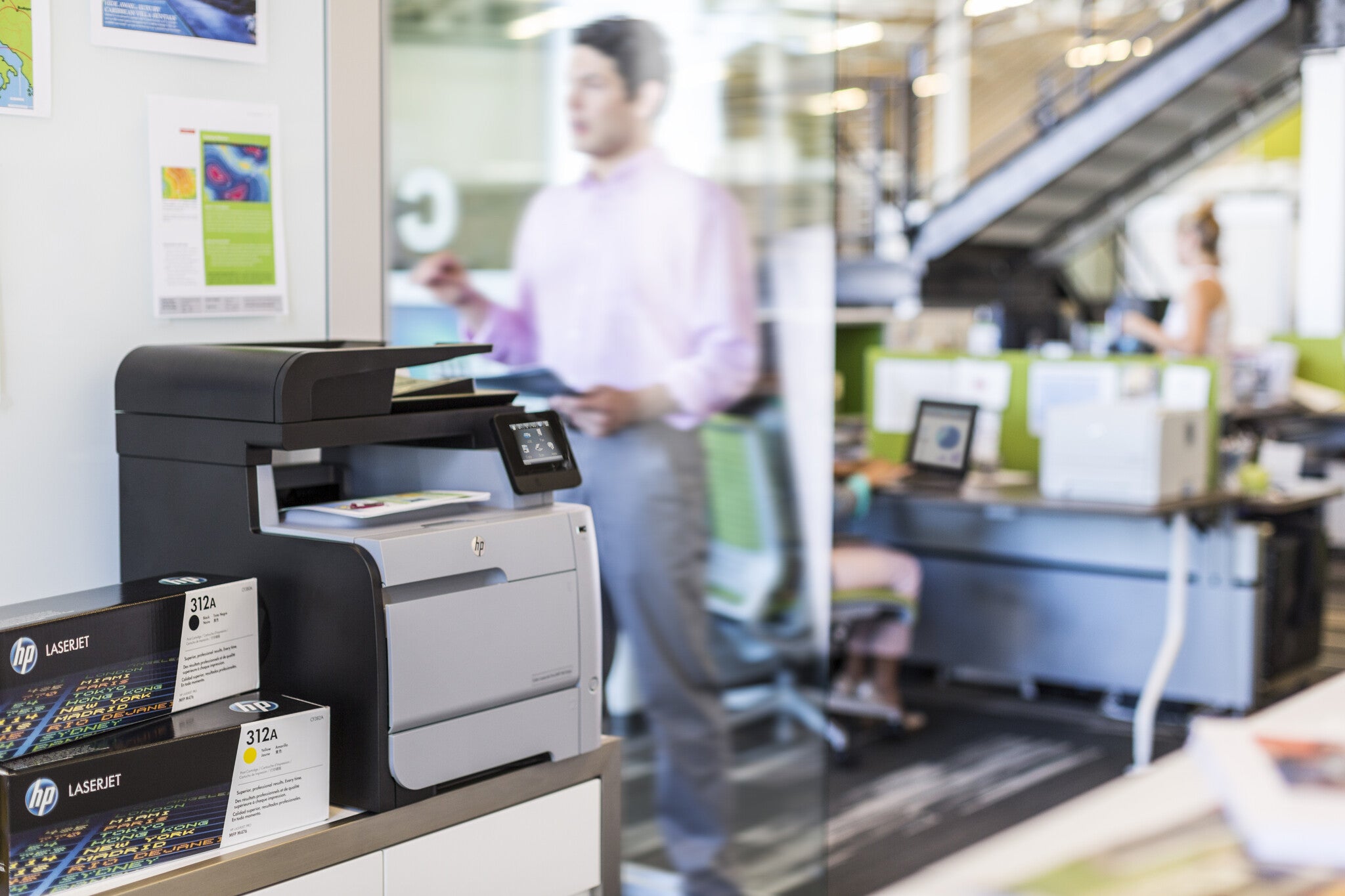 HP Cartucho de tóner LaserJet 312A, cian