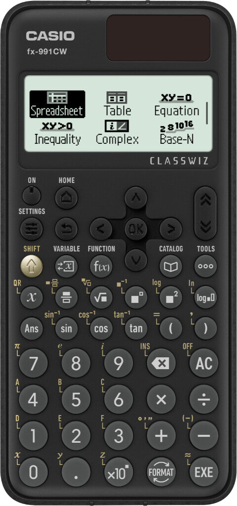 Casio FX-991CW calculadora Bolsillo Calculadora científica Negro