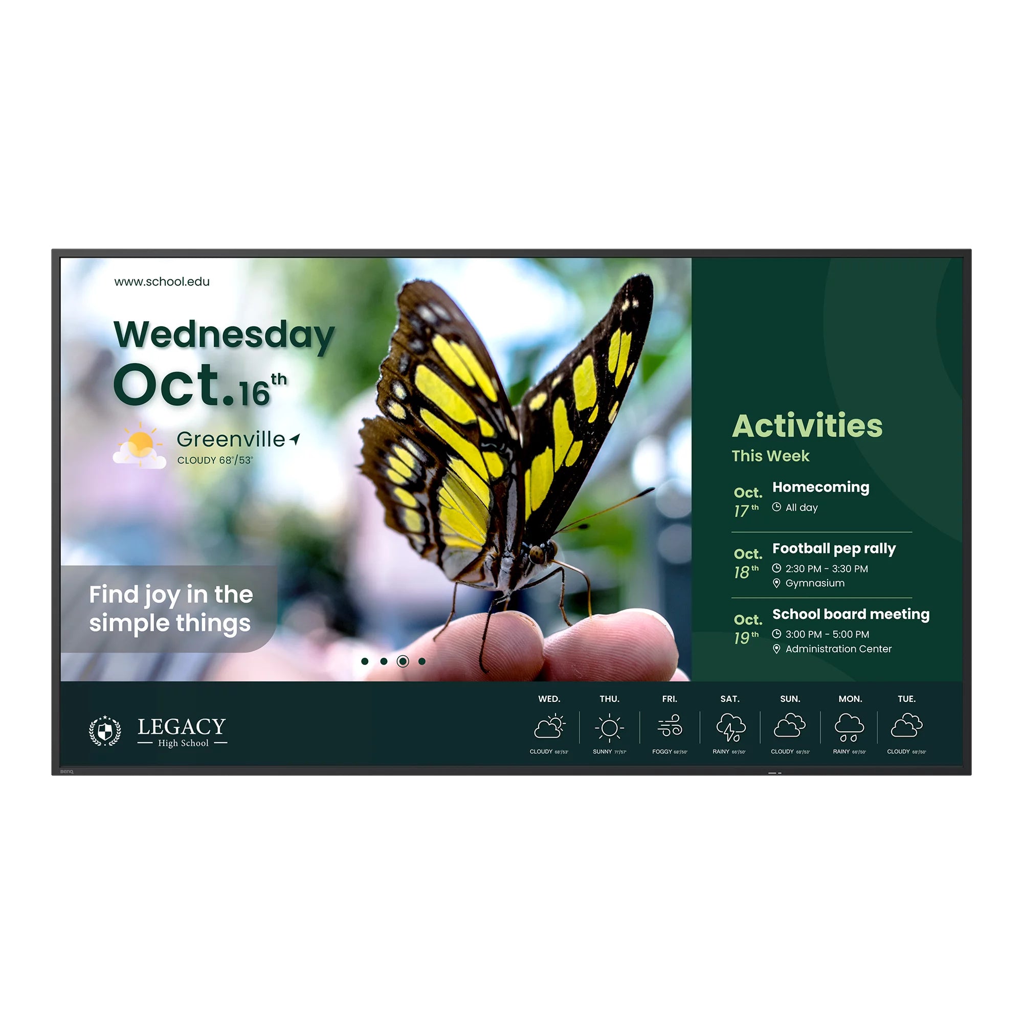 BenQ ST5504 55" 4K UHD 3840x2160 ADS Panel 60 Hz 99% sRGB Display