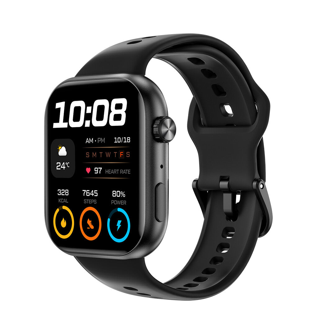 Honor CHOICE Watch 2i 4.7 cm (1.85") AMOLED Digital 390 x 450 Pixeles Pantalla táctil Negro