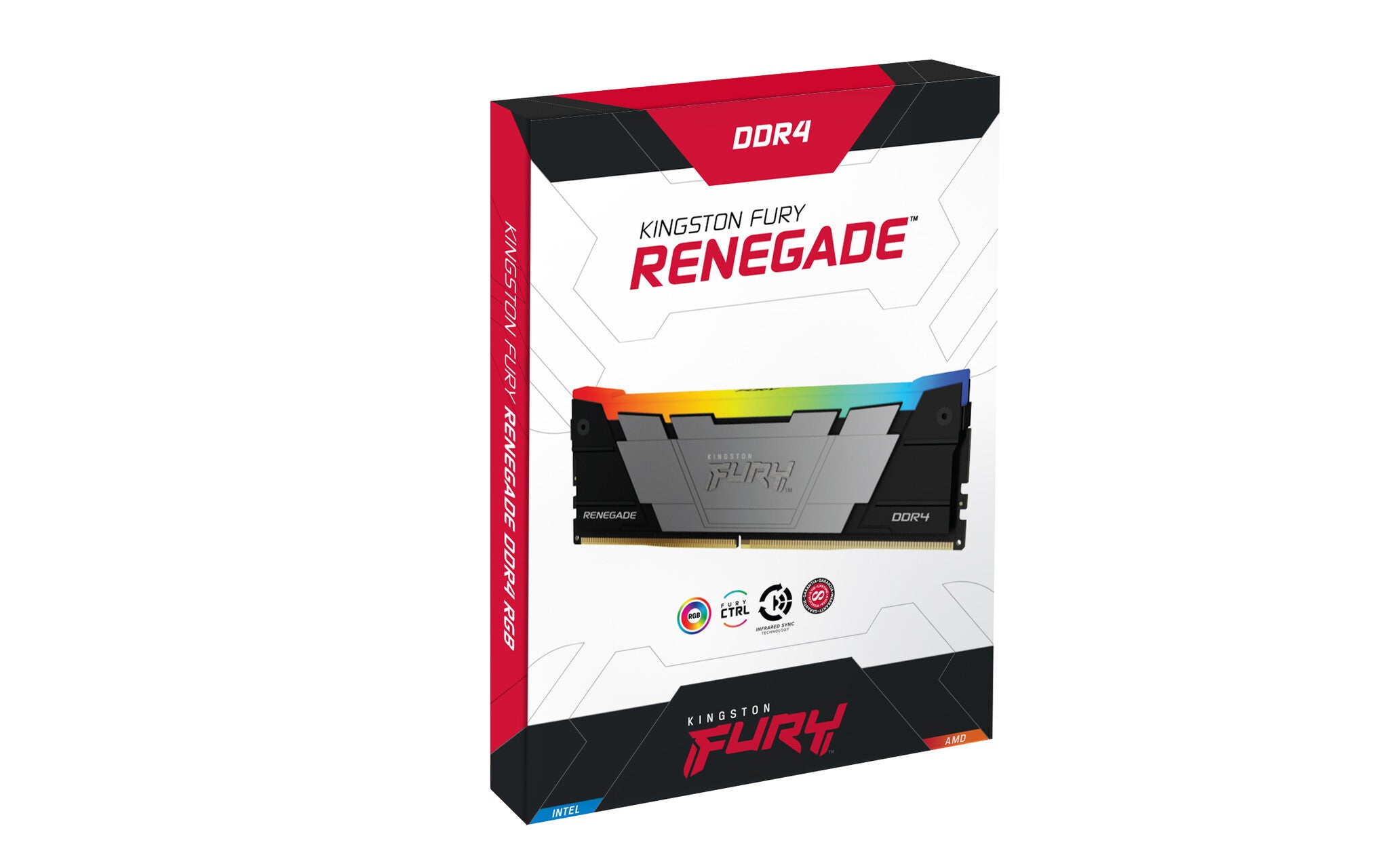 Kingston Technology FURY Renegade RGB módulo de memoria 16 GB 1 x 16 GB DDR4 3200 MT/s 288-pin DIMM