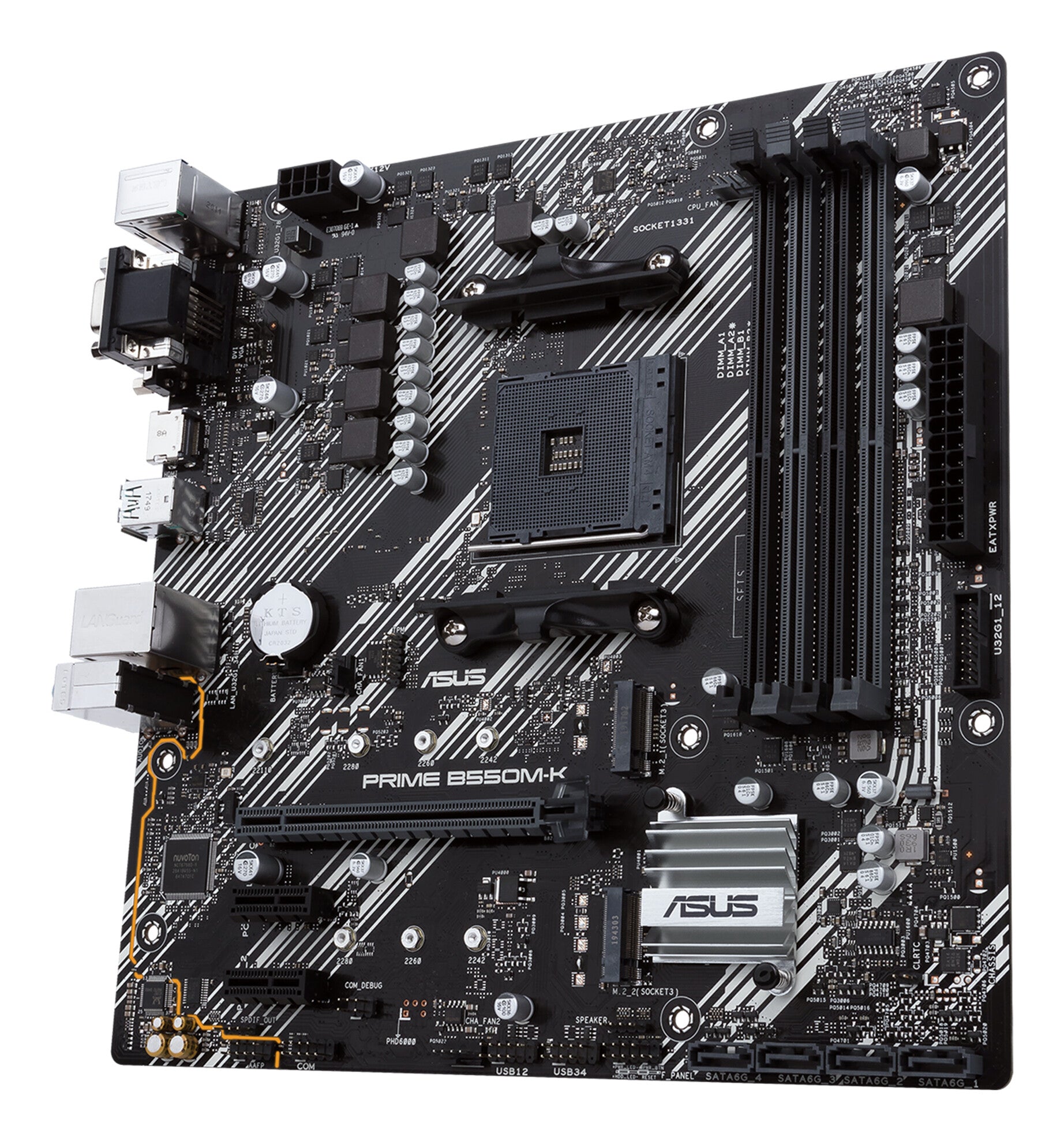ASUS PRIME B550M-K AMD B550 Enchufe AM4 Micro ATX