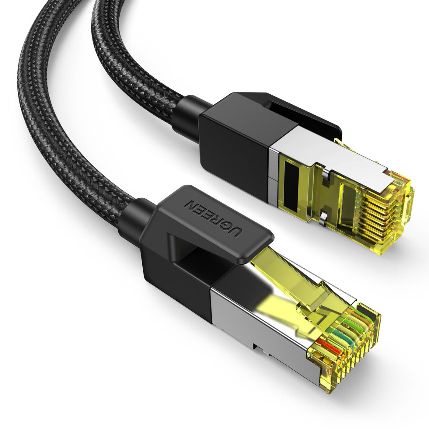 Cable Ethernet Cat7 CLASS F/FTP Redondo con Malla de Nylon 5 Metros (16.40 Pies)