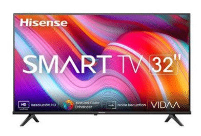 Hisense 32" A4KV Smart TV Vidaa HD Resolution 1366x768 Wi-Fi/HDMI