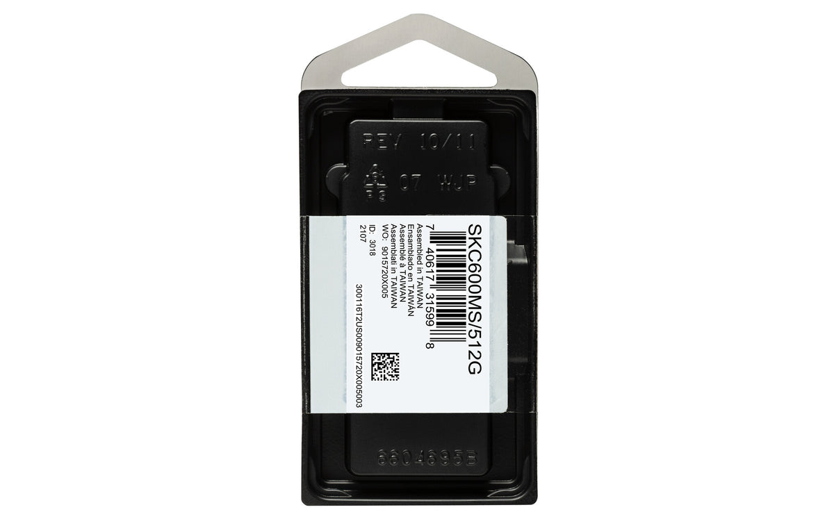Kingston Technology KC600 512 GB mSATA Serial ATA III 3D TLC