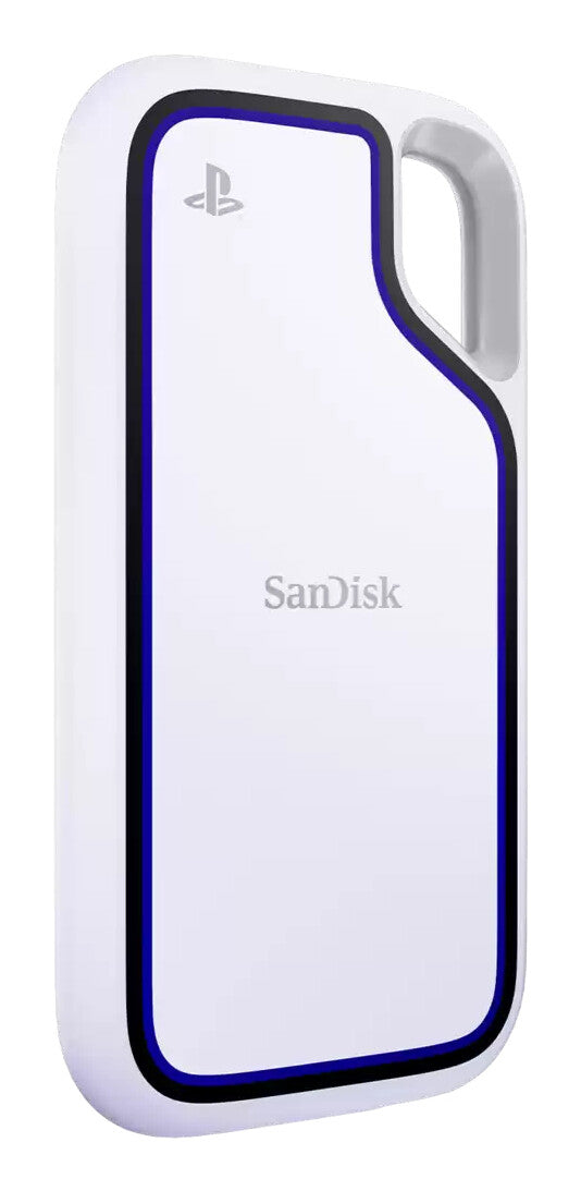SanDisk SDSSDE62P-2T00-G25 unidad externa de estado sólido 2 TB USB Tipo C 3.2 Gen 2 (3.1 Gen 2) Blanco