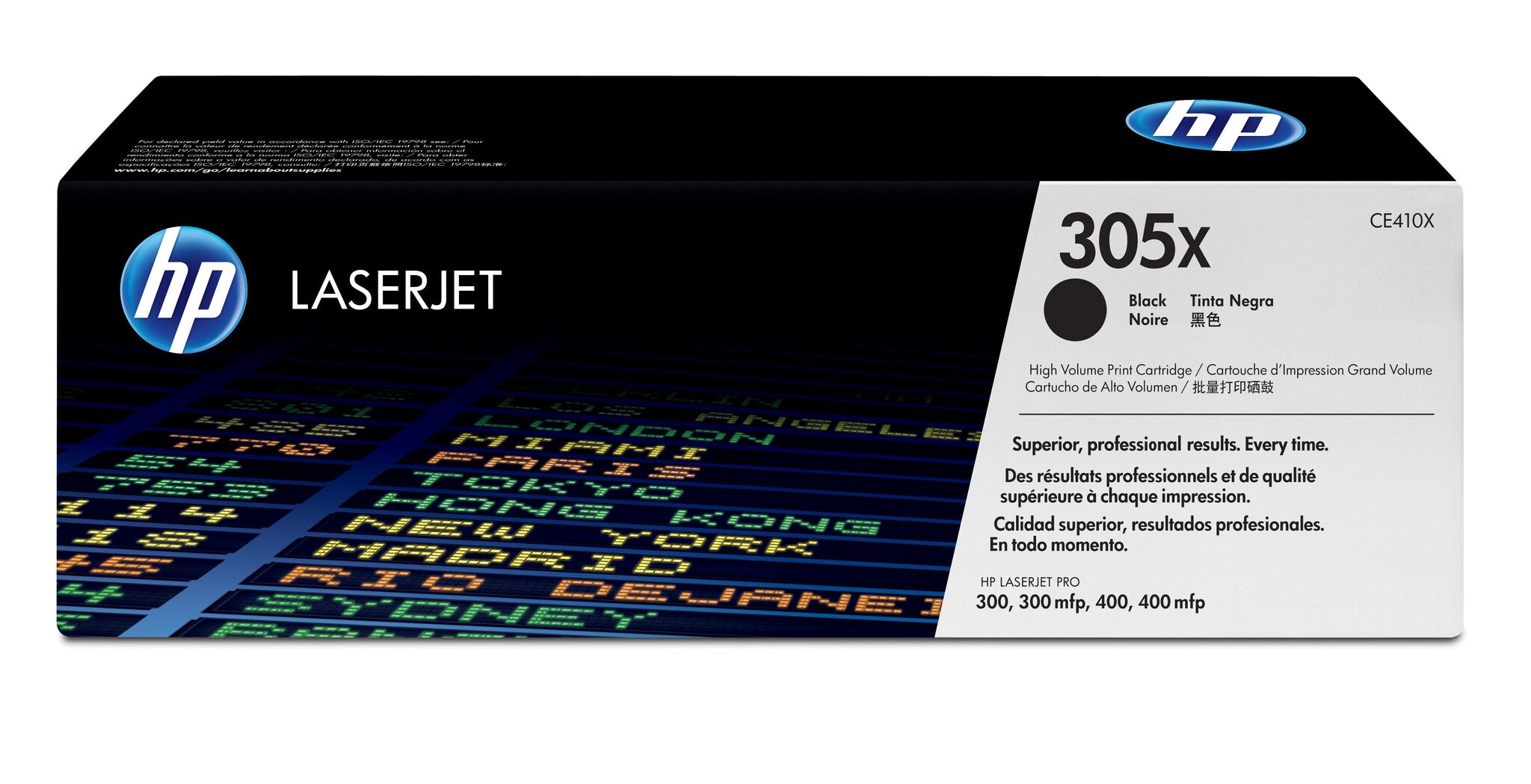 HP Cartucho original de tóner negro de alto rendimiento 305X LaserJet