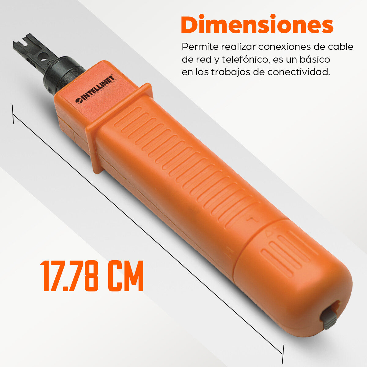 Intellinet Herramienta de Impacto para Terminal Block