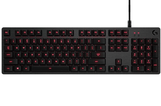 Logitech G 920-008300 teclado Juego USB Inglés Carbono