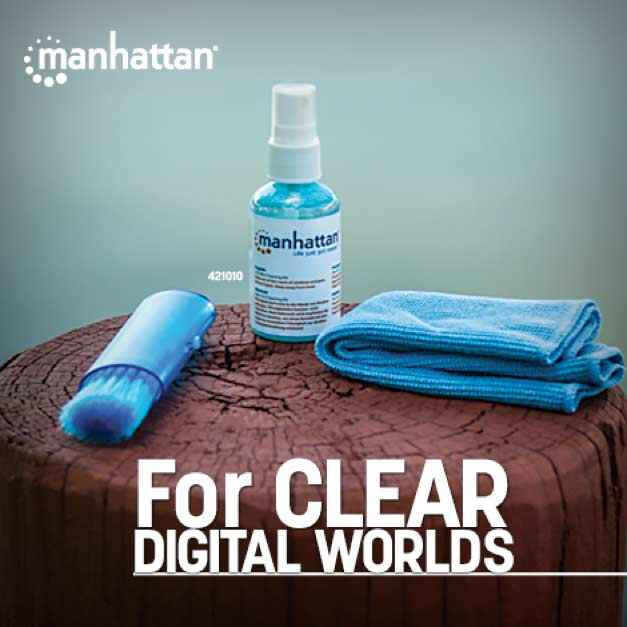 Manhattan Mini Equipo de Limpieza para LCD