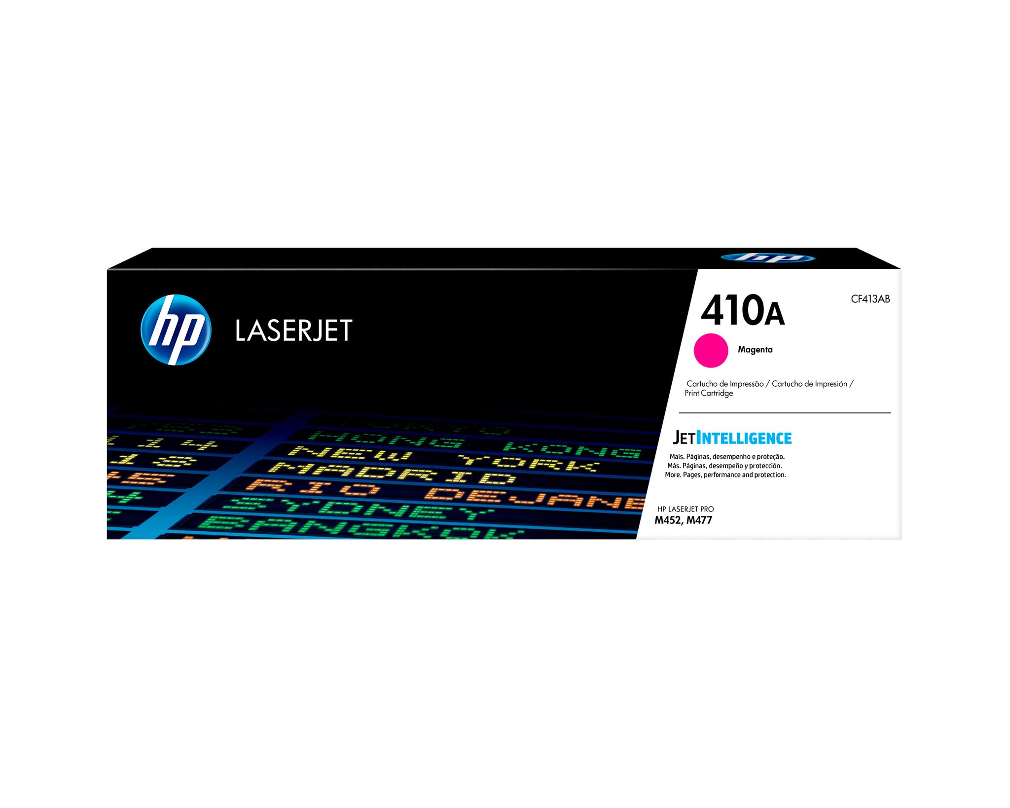 HP Cartucho de tóner original LaserJet 410A magenta