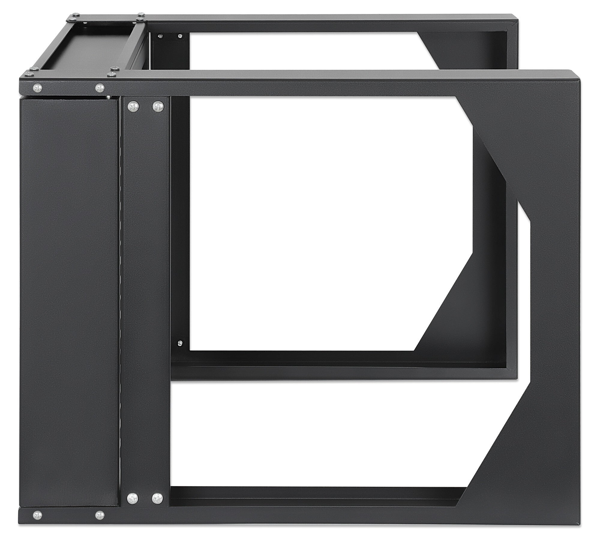 Intellinet Rack abierto de 19" para montaje en pared, 2 postes, 6U