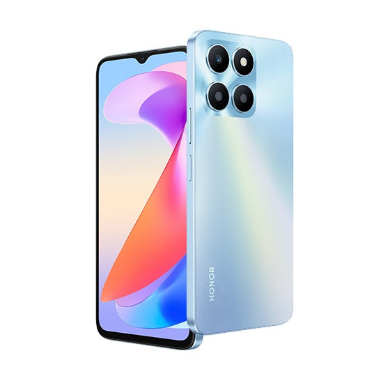 Smartphone Honor X6A Plus 6.56" Octacore 128GB/6GB Cámara 50MP/5MP Android 13 Color Plata