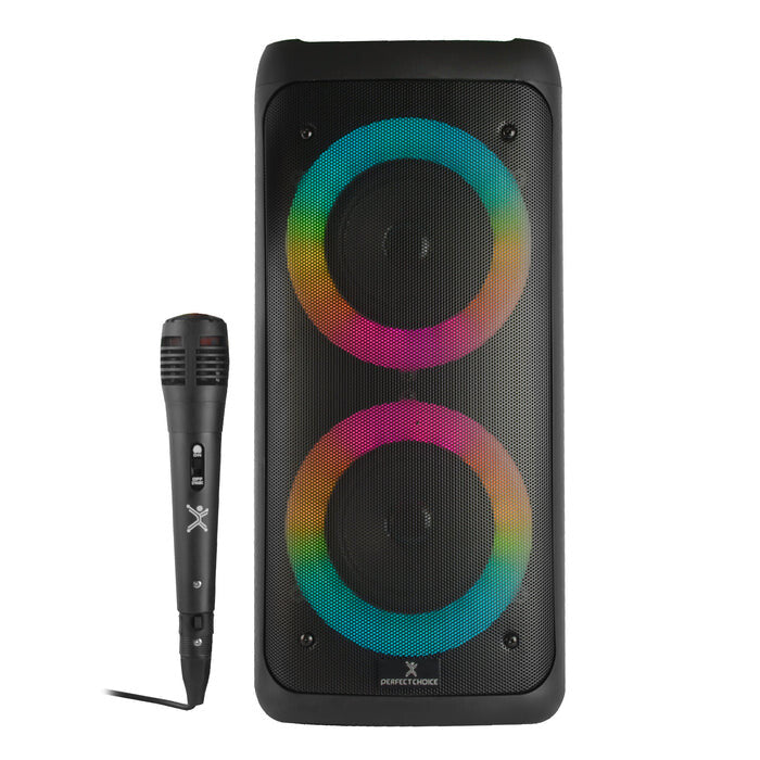 Perfect Choice PC-113232 altavoz portátil y para fiesta Altavoz de fiesta Negro 20 W