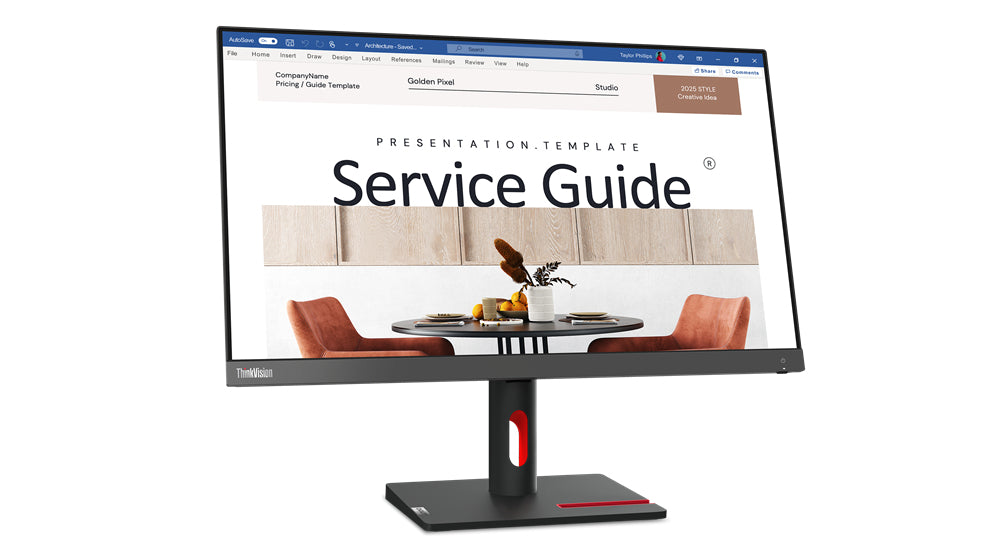 MONITOR LENOVO THINKVISION S24I-30 / 23,8 PULGADAS 1920X1080 / 1X HDMI 1.4, 1X VGA / INCLUYE CABLE HDMI / 3Y EN CENTRO DE SERVICIO