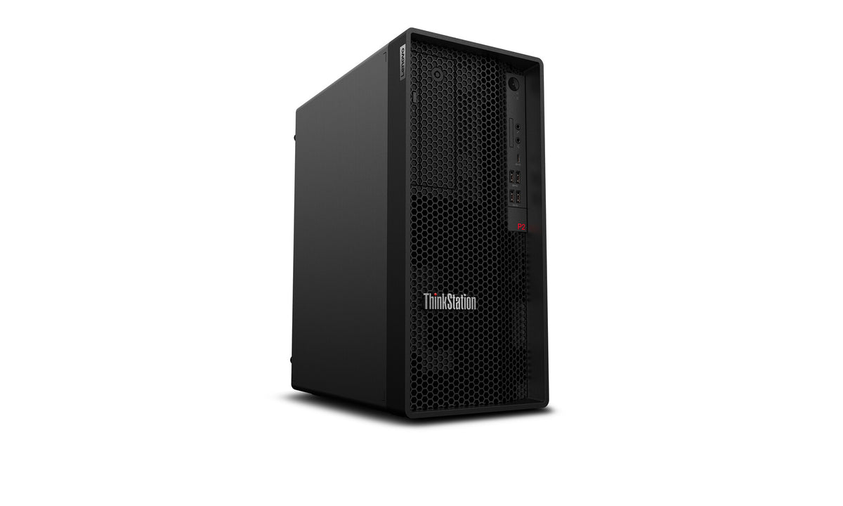 Lenovo ThinkStation P2 Tower Gen 2 Intel Core Ultra 7 265 16 GB DDR5-SDRAM 512 GB SSD NVIDIA GeForce RTX 5060 Windows 11 Pro Estación de trabajo Negro