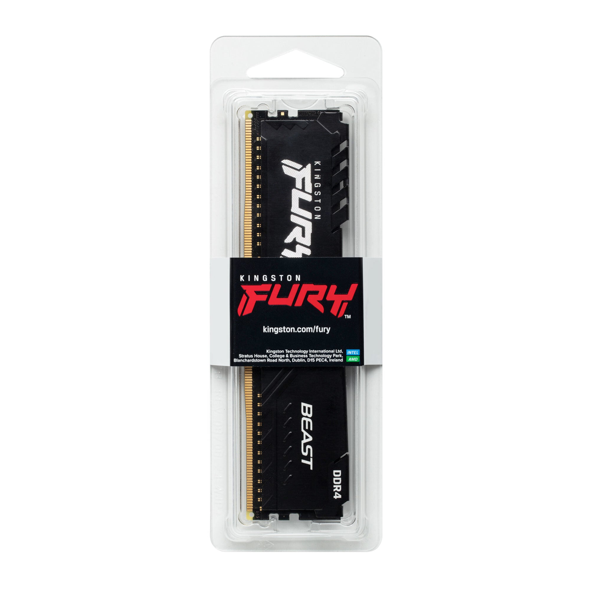 Kingston Technology FURY Beast módulo de memoria 8 GB 1 x 8 GB DDR4 3200 MT/s 288-pin DIMM