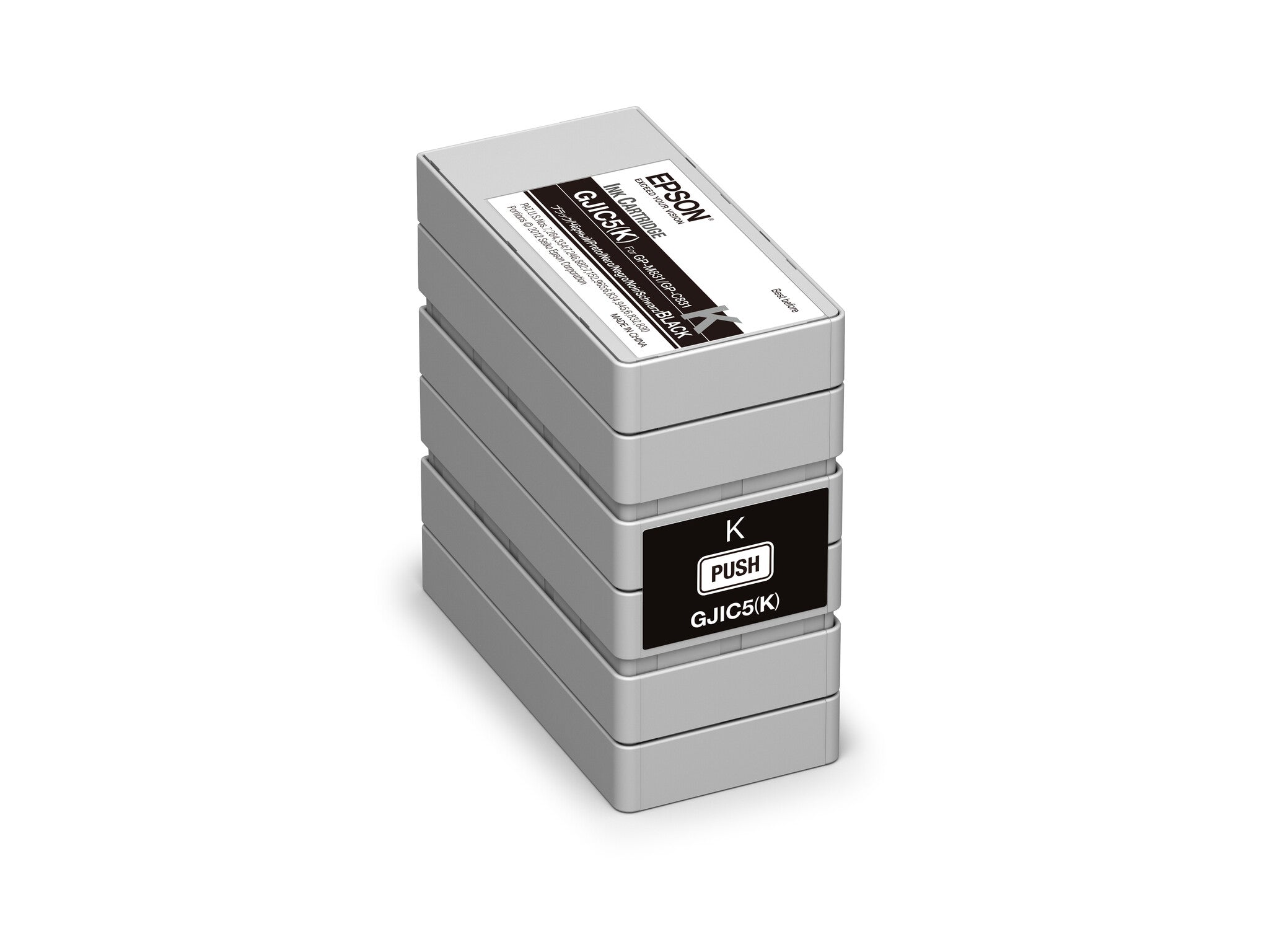 Epson GJIC5(K) cartucho de tinta 1 pieza(s) Original Negro