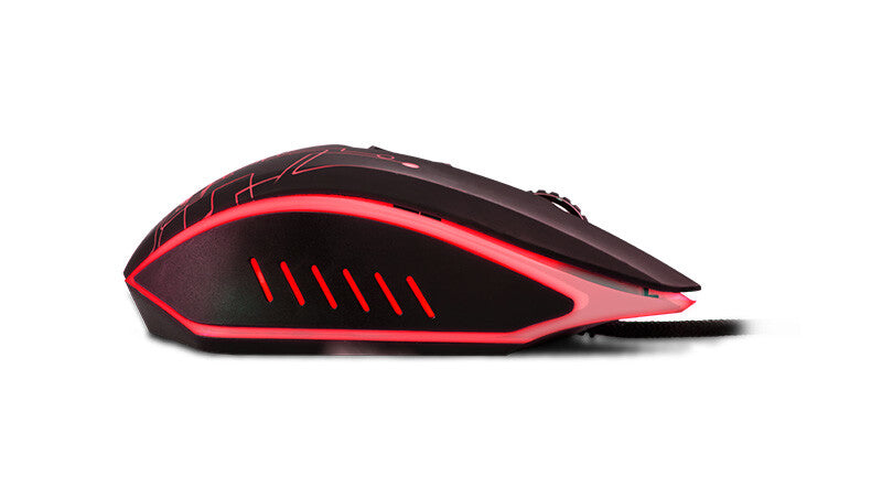 Vorago MO-501 ratón Juego Diestro USB tipo A Óptico 3200 DPI