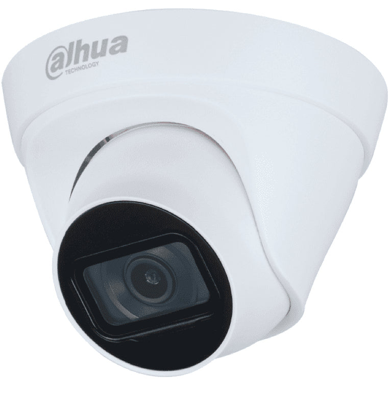 CAMARA IP DAHUA DH-IPC-HDW1230T1P-A-0280B-S6 DOMO 2MP CON LENTE DE 2.8 MM Y ANGULO DE VISION DE 102 GRADOS, MICROFONO INTEGRADO, IR DE 30M, IP67, POE, DWDR