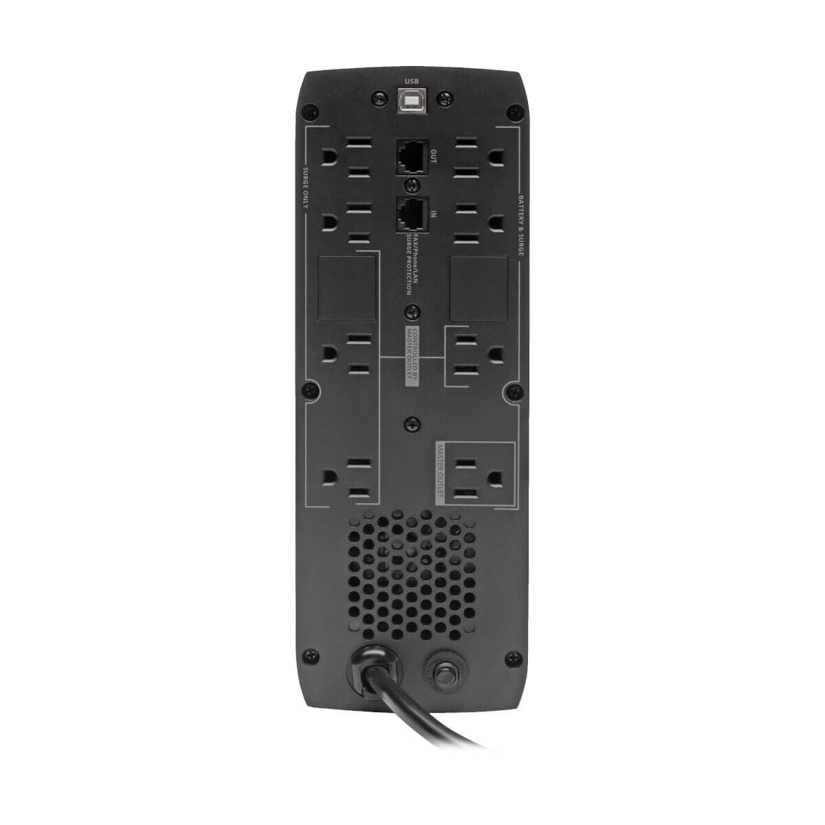 Tripp Lite ECO1000LCD UPS Interactivo con USB y 8 tomacorrientes - 120V, 1000VA, 600W, 50Hz / 60Hz, AVR, Serie ECO, ENERGY STAR