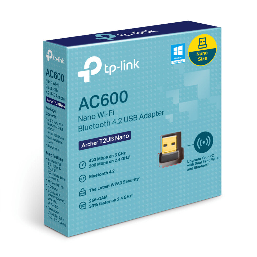 TP-Link Archer T2UB Nano WLAN / Bluetooth 433 Mbit/s