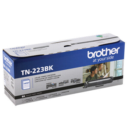Brother TN-223BK cartucho de tóner 1 pieza(s) Original Negro