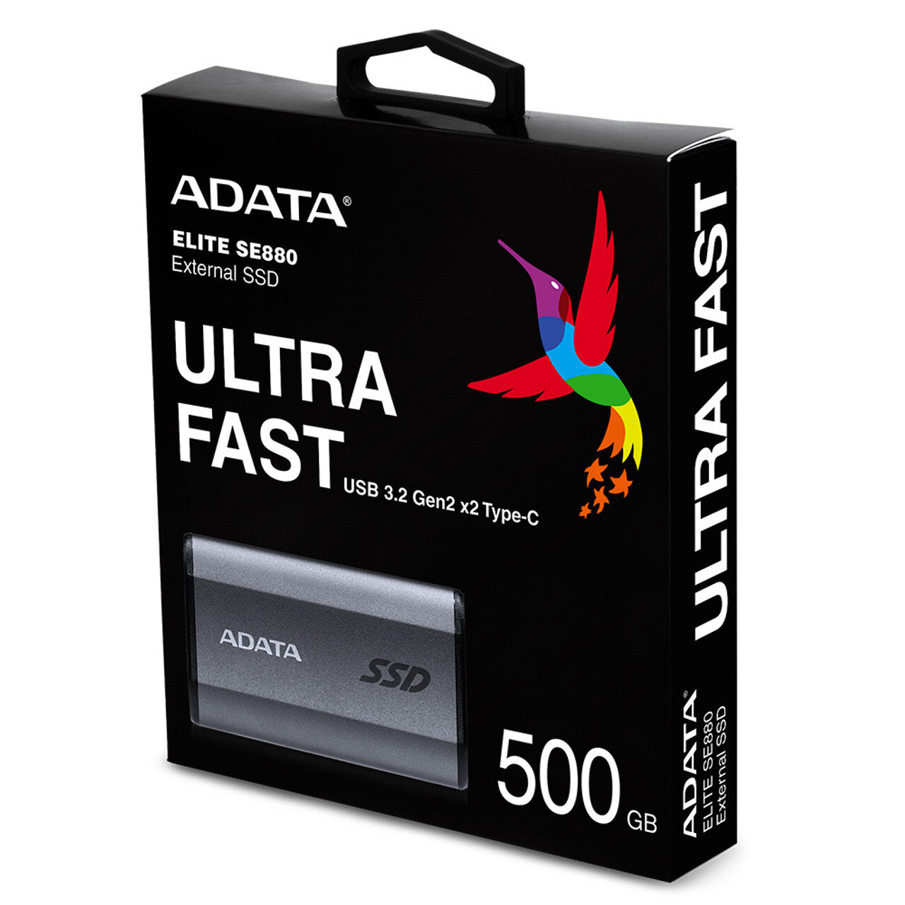 ADATA SE880 500 GB USB Tipo C 3.2 Gen 2 (3.1 Gen 2) Wifi Gris