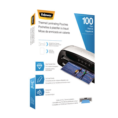 Fellowes 5743301 plastificador 100 pieza(s)