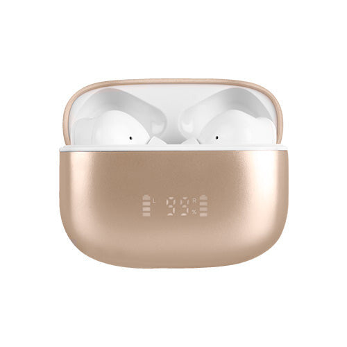 Perfect Choice PC-117216 audífono y auriculare Auriculares True Wireless Stereo (TWS) Intra auditivo Llamadas/Música Bluetooth Beige