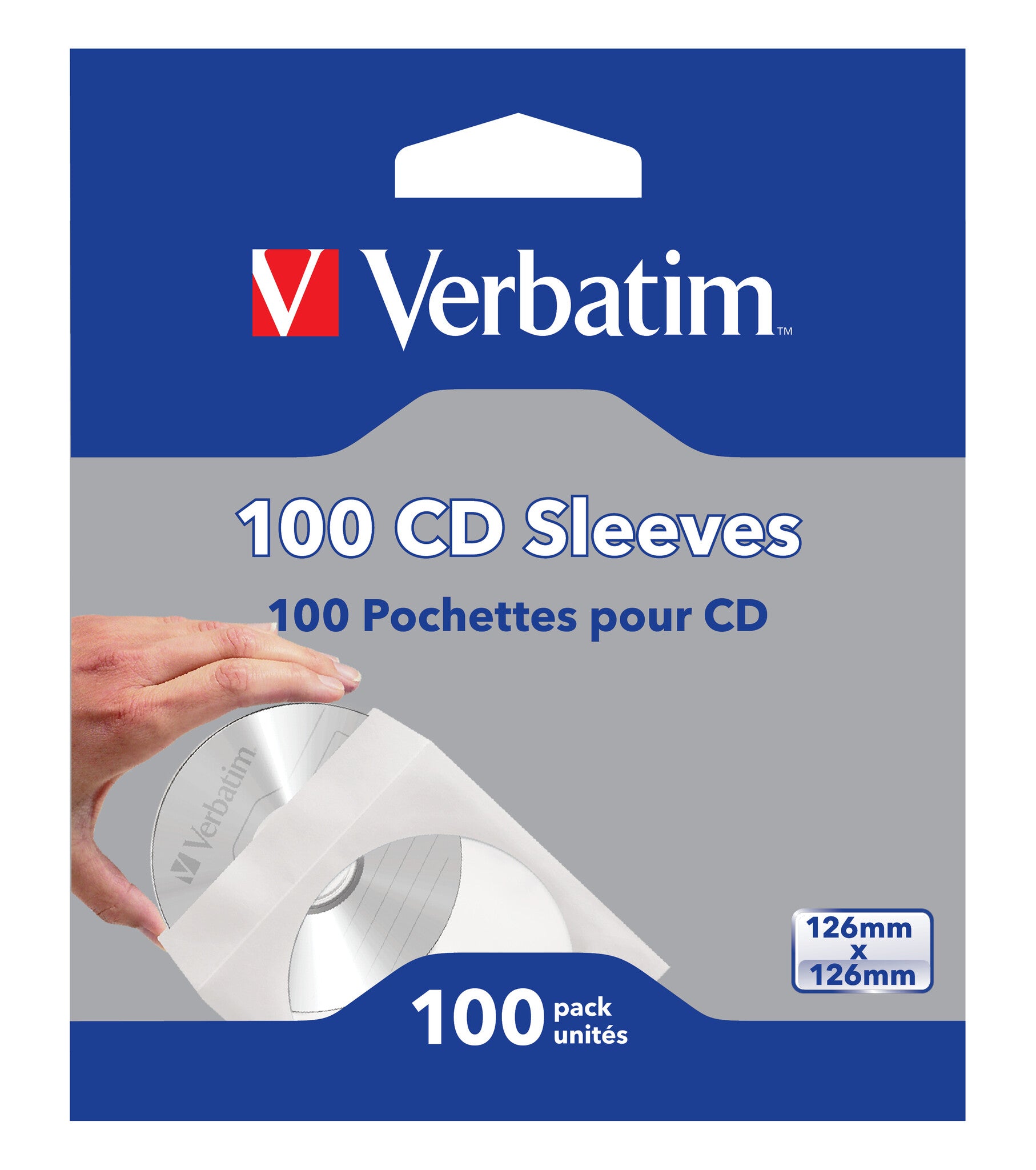 Verbatim 49976 estuche para discos ópticos 100 Discos
