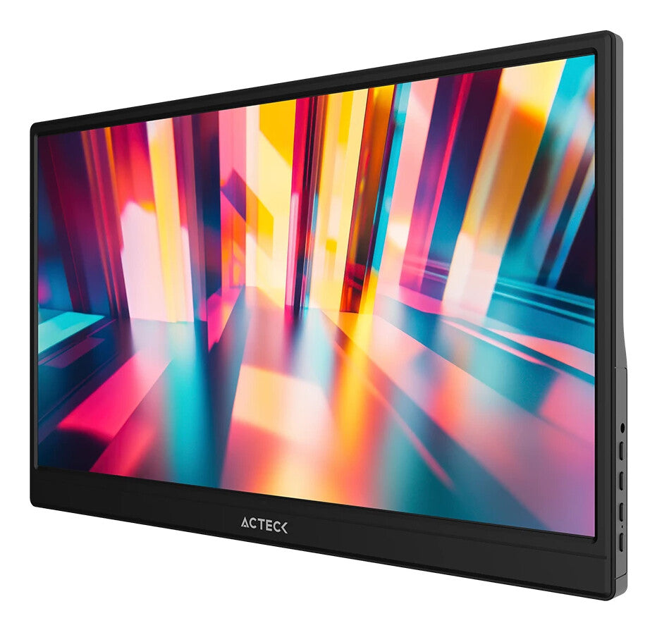 Acteck LinkPad LP15Y Monitor portátil Negro 39.6 cm (15.6") LCD 1920 x 1080 Pixeles