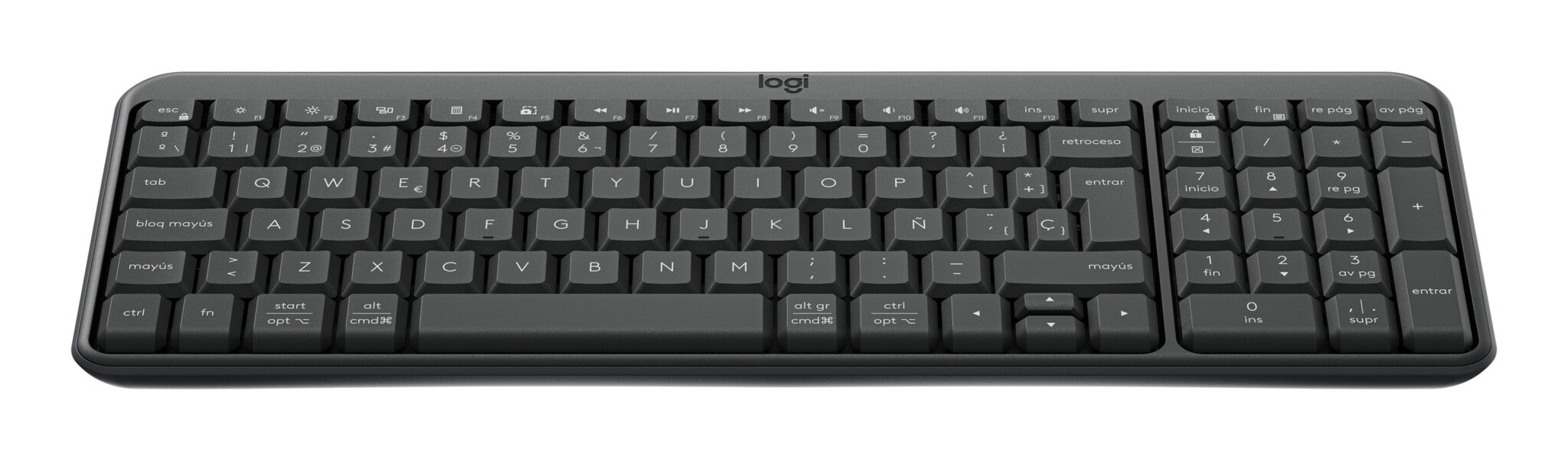 Logitech 920-013445 teclado Universal Bluetooth QWERTY Español Grafito