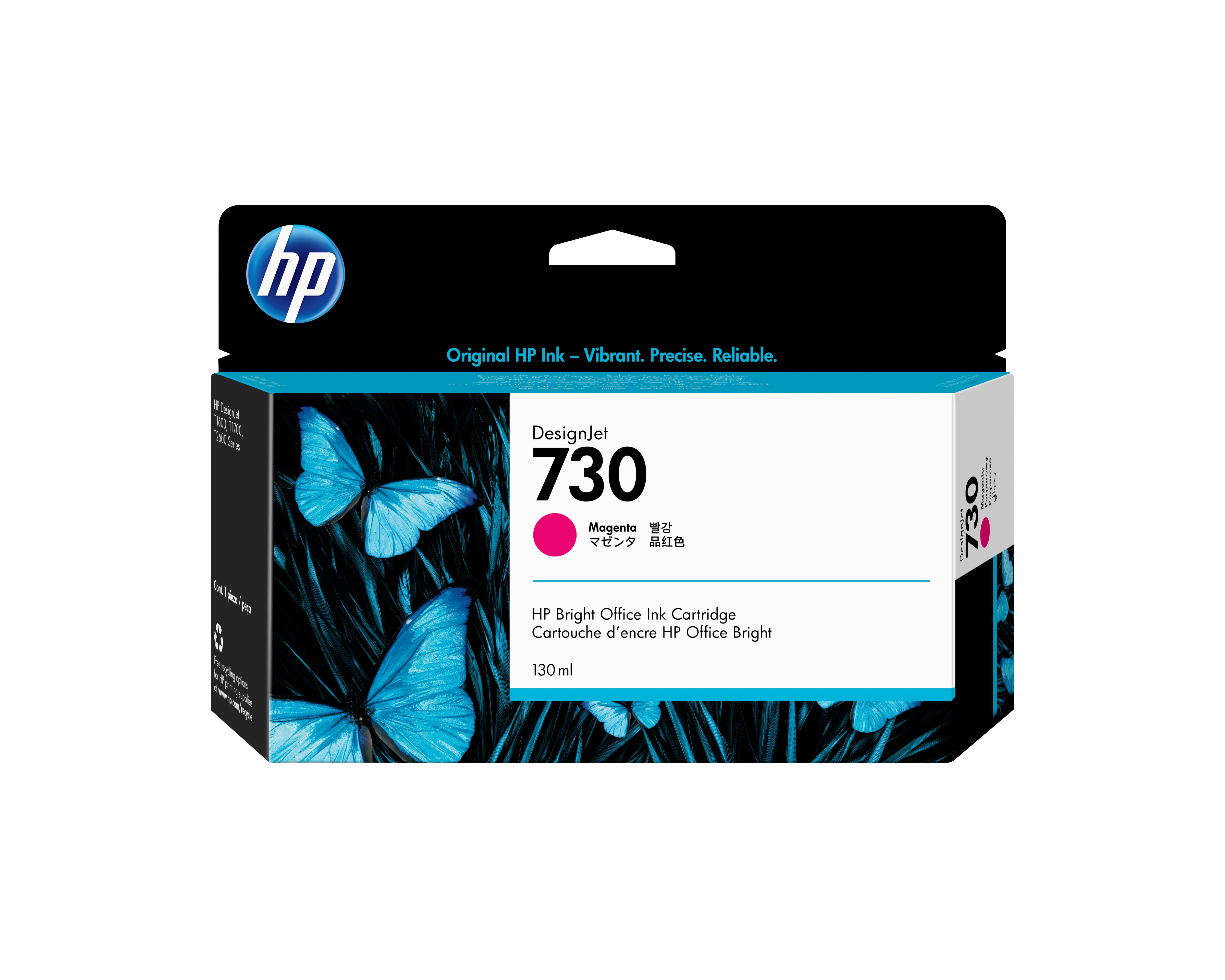 Tinta HP DesignJet 730 130ml Color Magenta