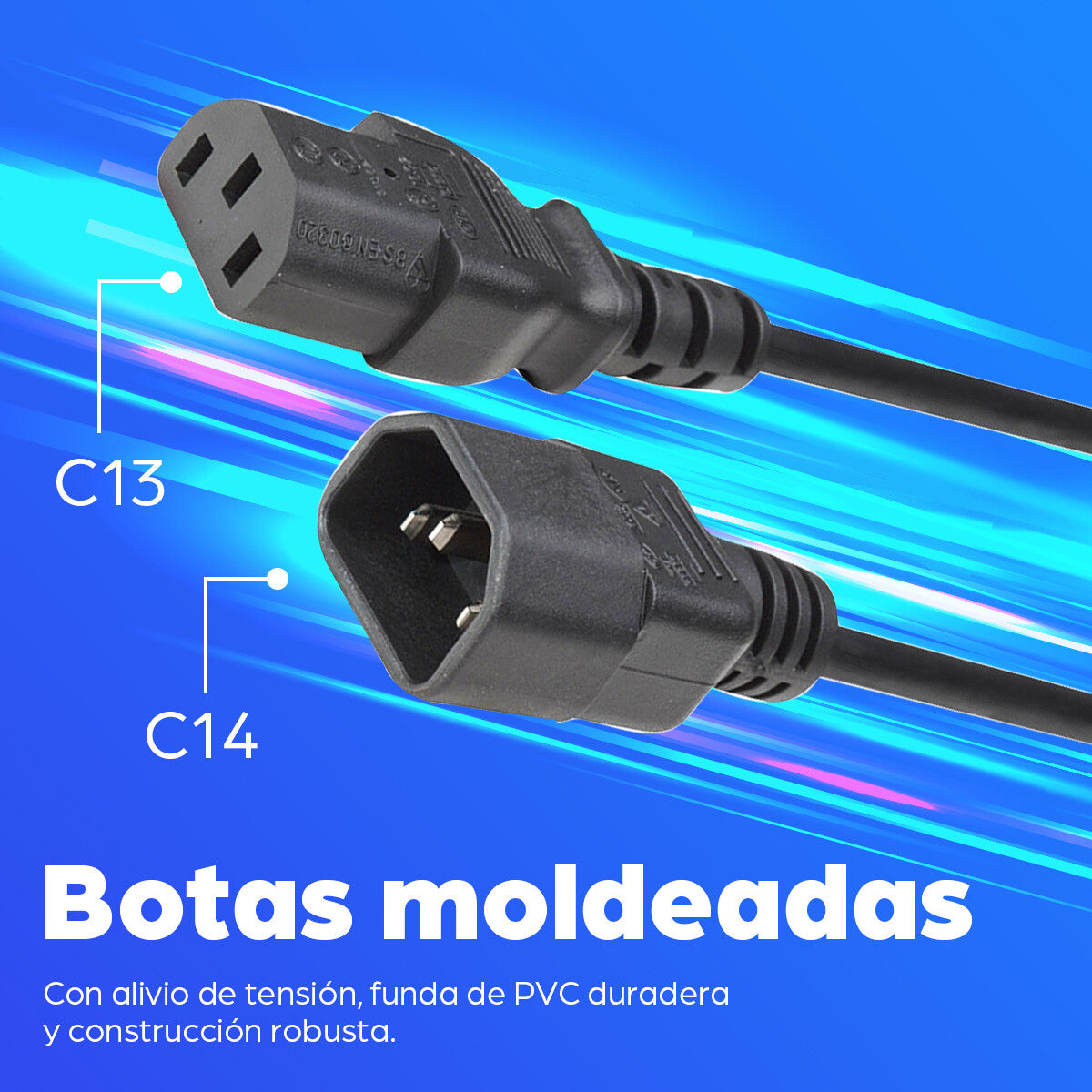 Manhattan Cable de alimentación