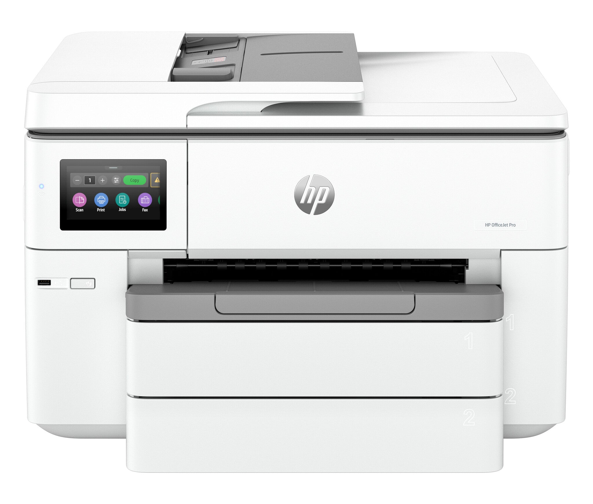 HP OfficeJet Pro 9730 Conexiones inalámbricas All-in-One Color Impresora, Impresión a doble cara; Copiadora, escáner