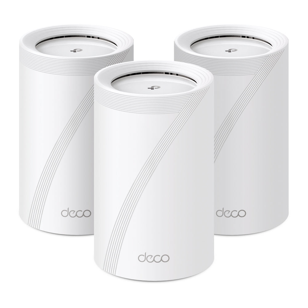 ROUTER | TP LINK | DECO BE65(3-PACK) | SISTEMA WI-FI 7 MESH BE11000 DE TRIPLE BANDA