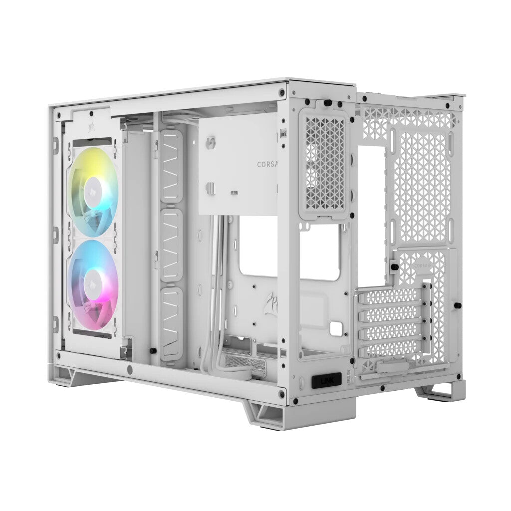 Corsair 2500X RGB Micro Tower Blanco