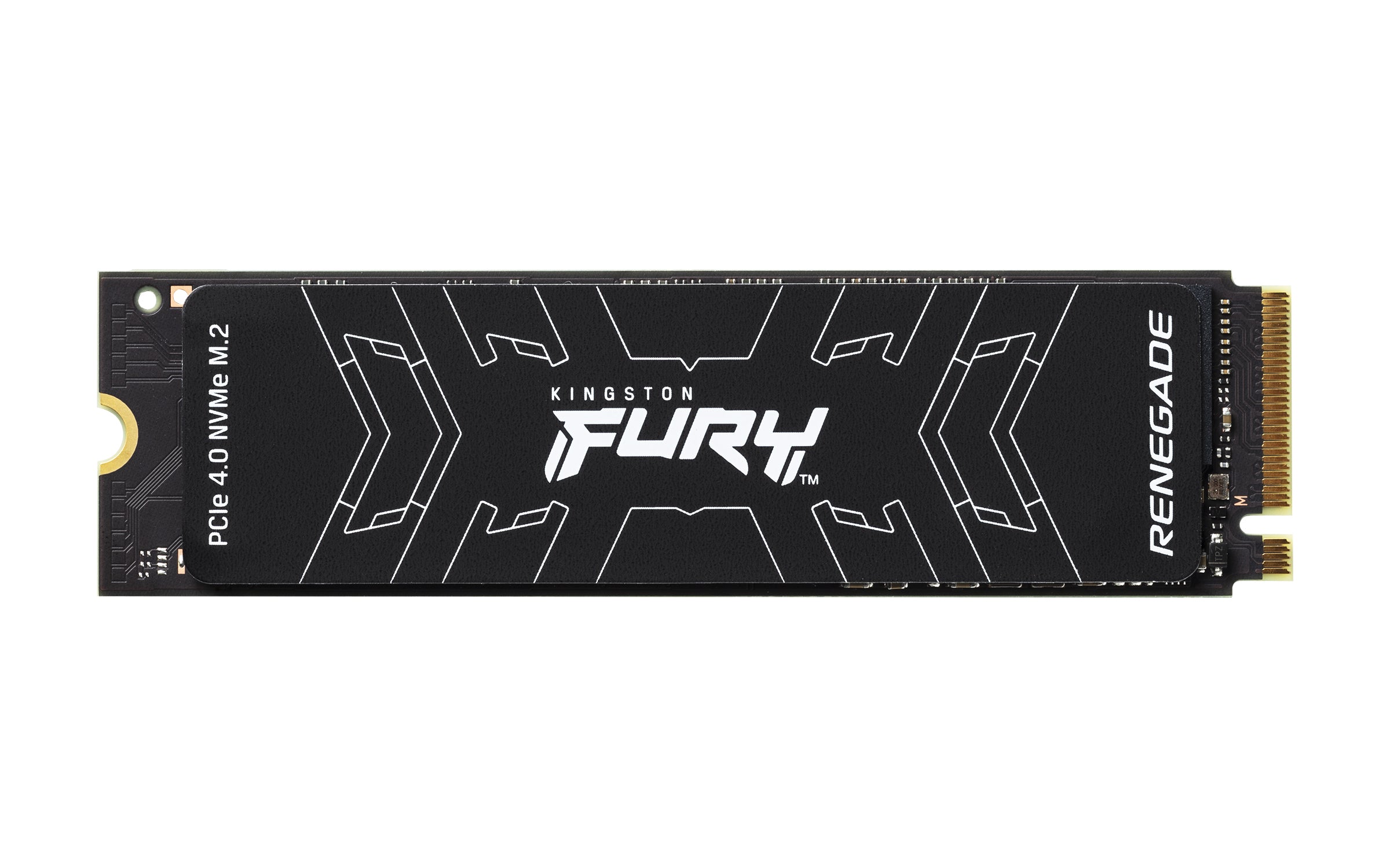 UNIDAD DE ESTADO SOLIDO KINGSTON FURY RENEGADE 1TB M.2 NVME PCLE 4.0 GEN4X4 LECT.7300/ESCRIT.6000MB/S DIFUSOR DE CALOR PC/LAPTOP SFYRS/1000G