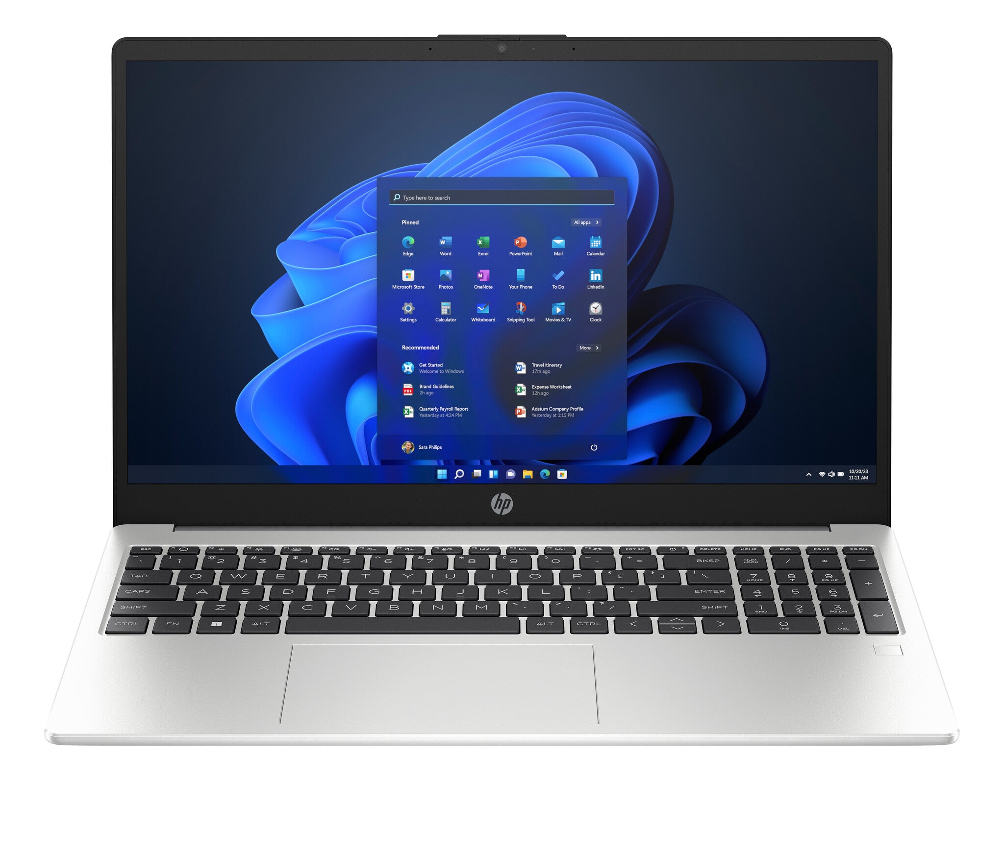 HP 250 G10 Intel® Core™ i5 i5-1334U Computadora portátil 39.6 cm (15.6") Full HD 8 GB DDR4-SDRAM 512 GB SSD Wi-Fi 6 (802.11ax) Windows 11 Home Plata