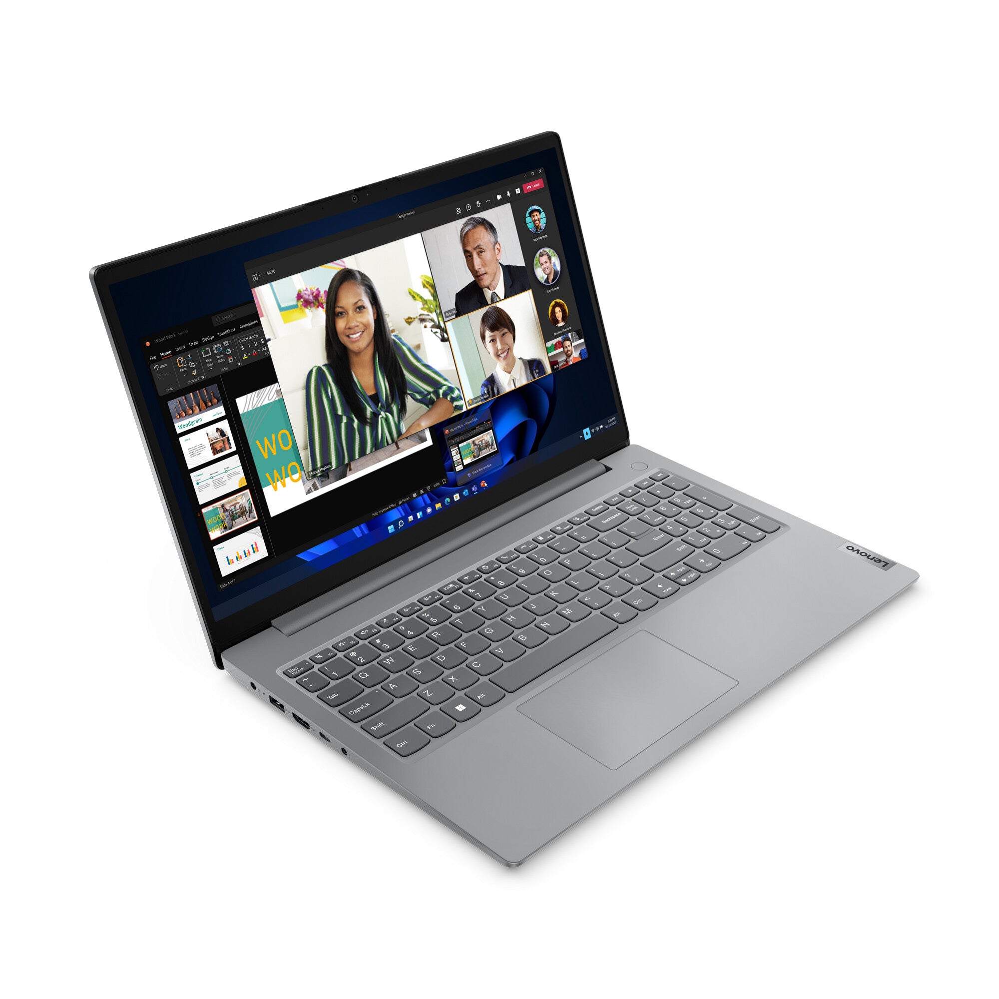 Lenovo V15 G4 AMN AMD Ryzen™ 5 7520U Computadora portátil 39.6 cm (15.6") Full HD 8 GB LPDDR5-SDRAM 512 GB SSD Wi-Fi 6 (802.11ax) Windows 11 Home Español Gris