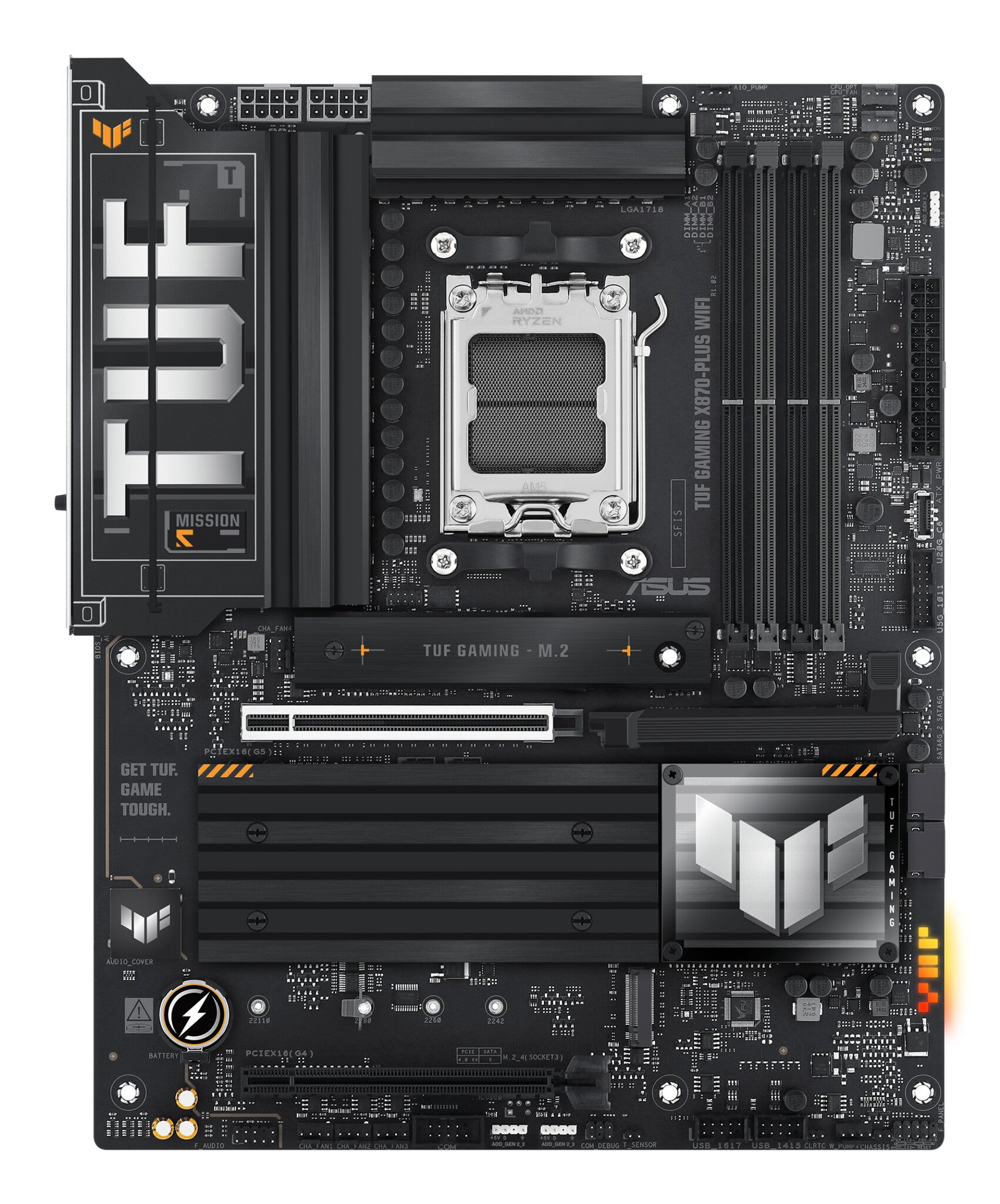 ASUS TUF GAMING X870-PLUS WIFI AMD X870 Enchufe AM5 ATX