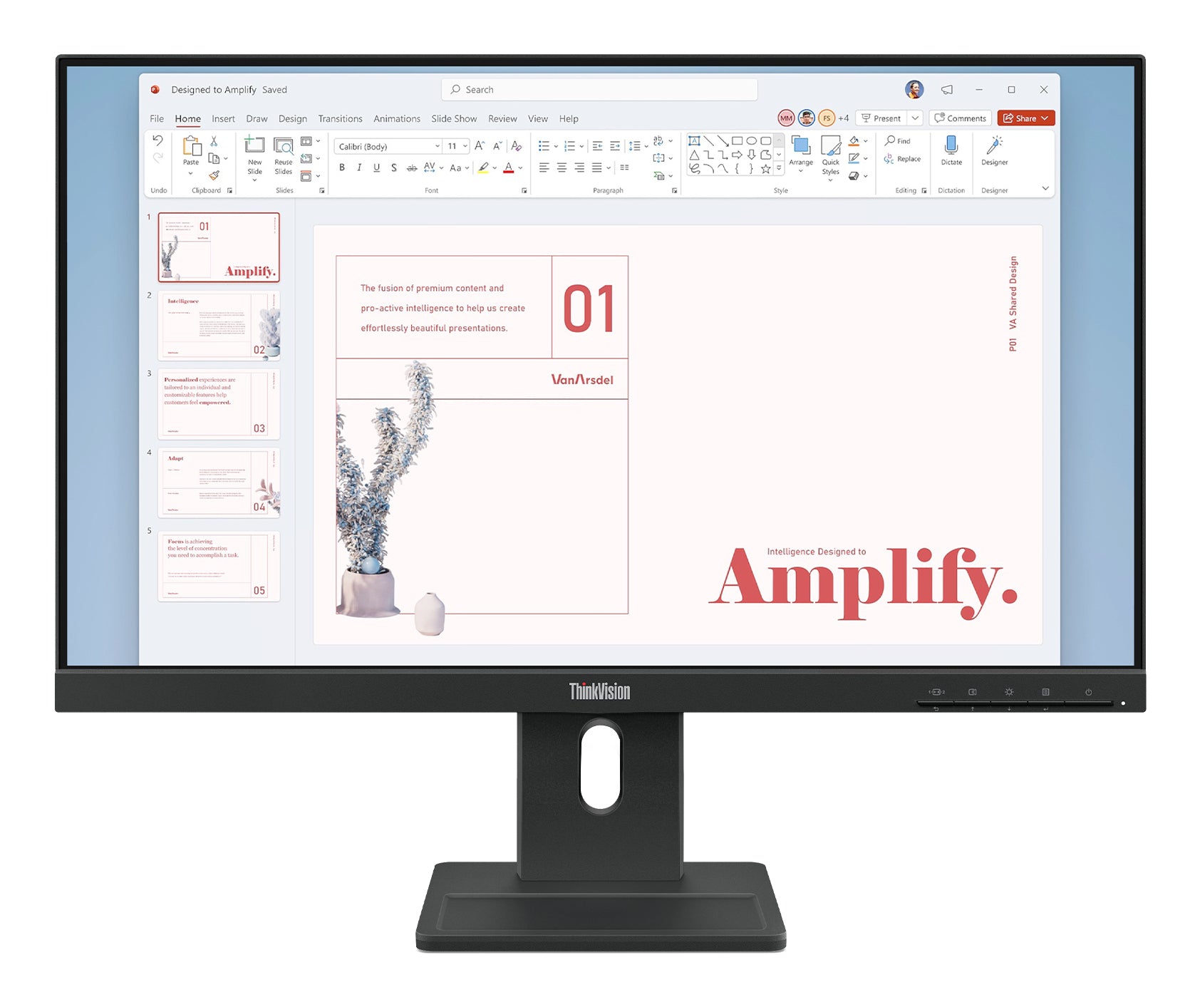 Monitor Lenovo ThinkVision E24-40 LED 23.8" 1920x1080 Full HD 100Hz HDMI/DisplayPort Negro