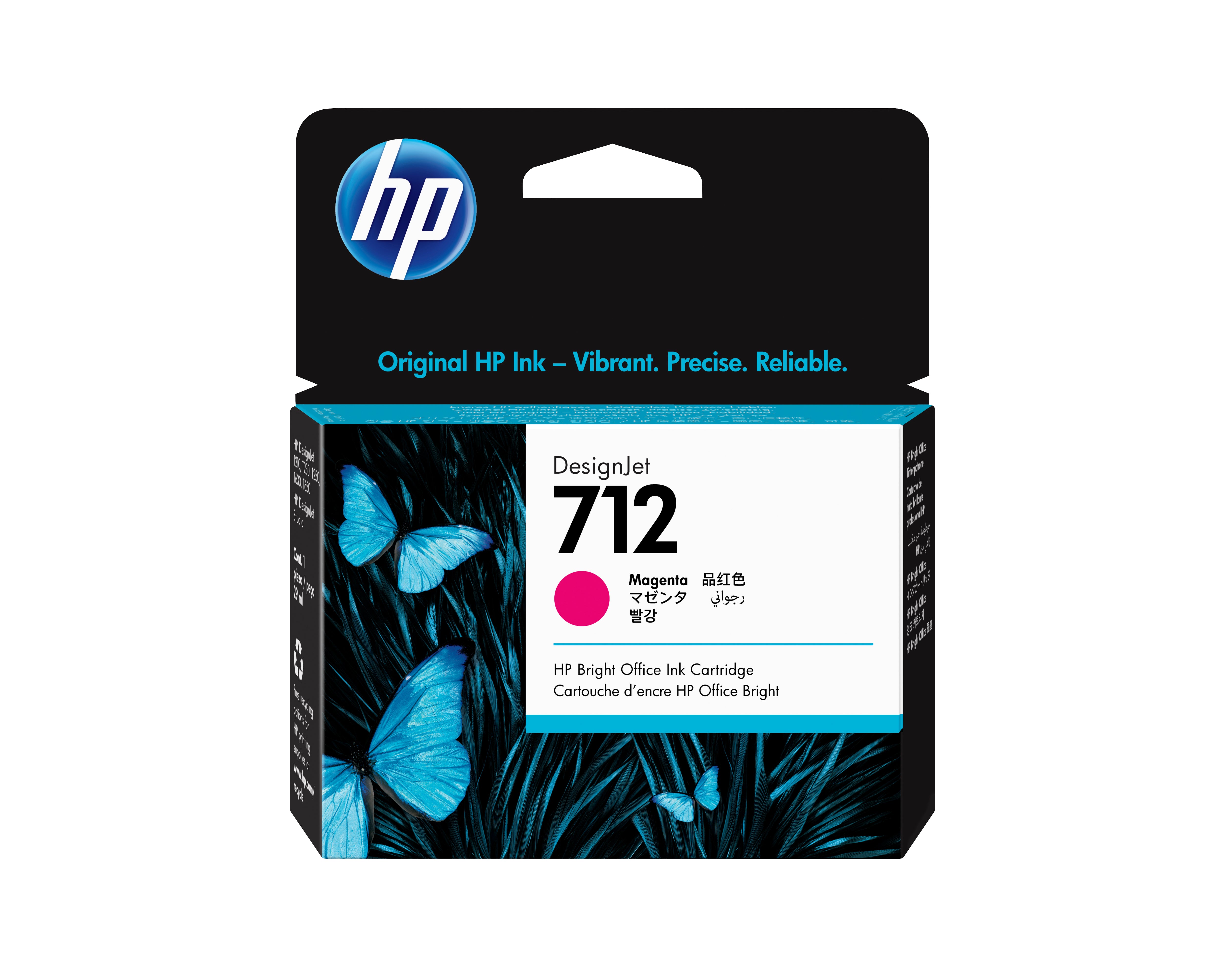 Tinta HP LF DesignJet 712 29ml Color Magenta