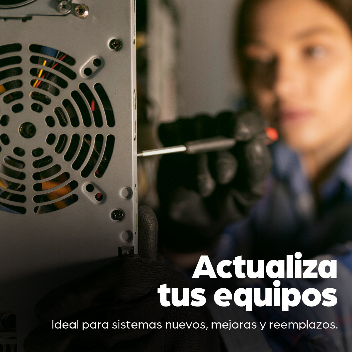 Manhattan 700955 sistema de refrigeración de computadora Gabinete de la computadora Ventilador 8 cm Negro 1 pieza(s)
