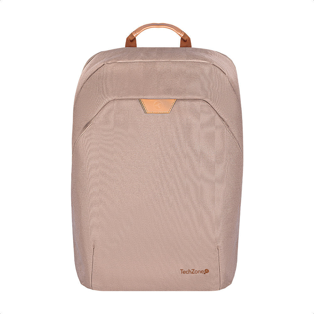 TechZone TZLBP56W-C mochila Color camel Tereftalato de polietileno reciclado (rPET)