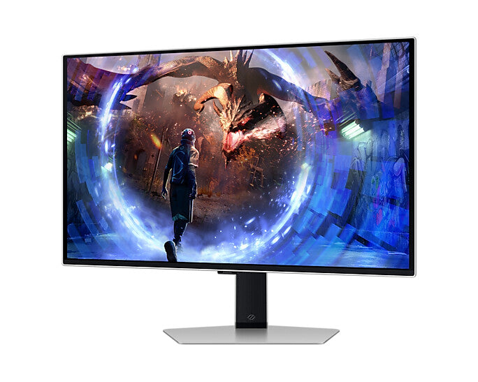 Samsung LS27DG600SL monitor de computadora 68.6 cm (27") 2560 x 1440 Pixeles Quad HD OLED Plata