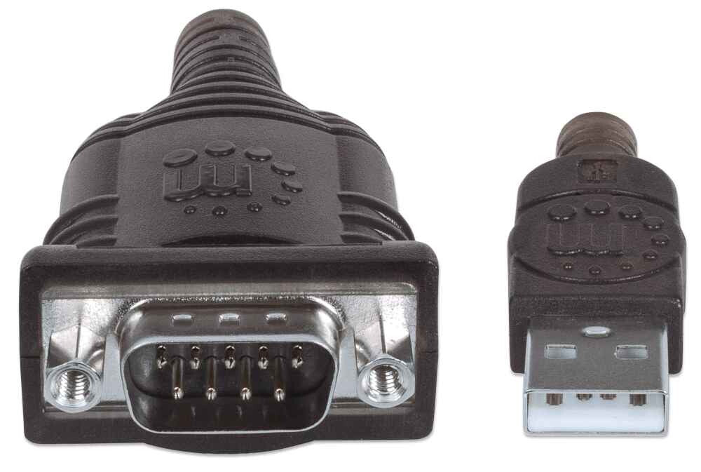 Manhattan Convertidor de USB a Puerto Serial