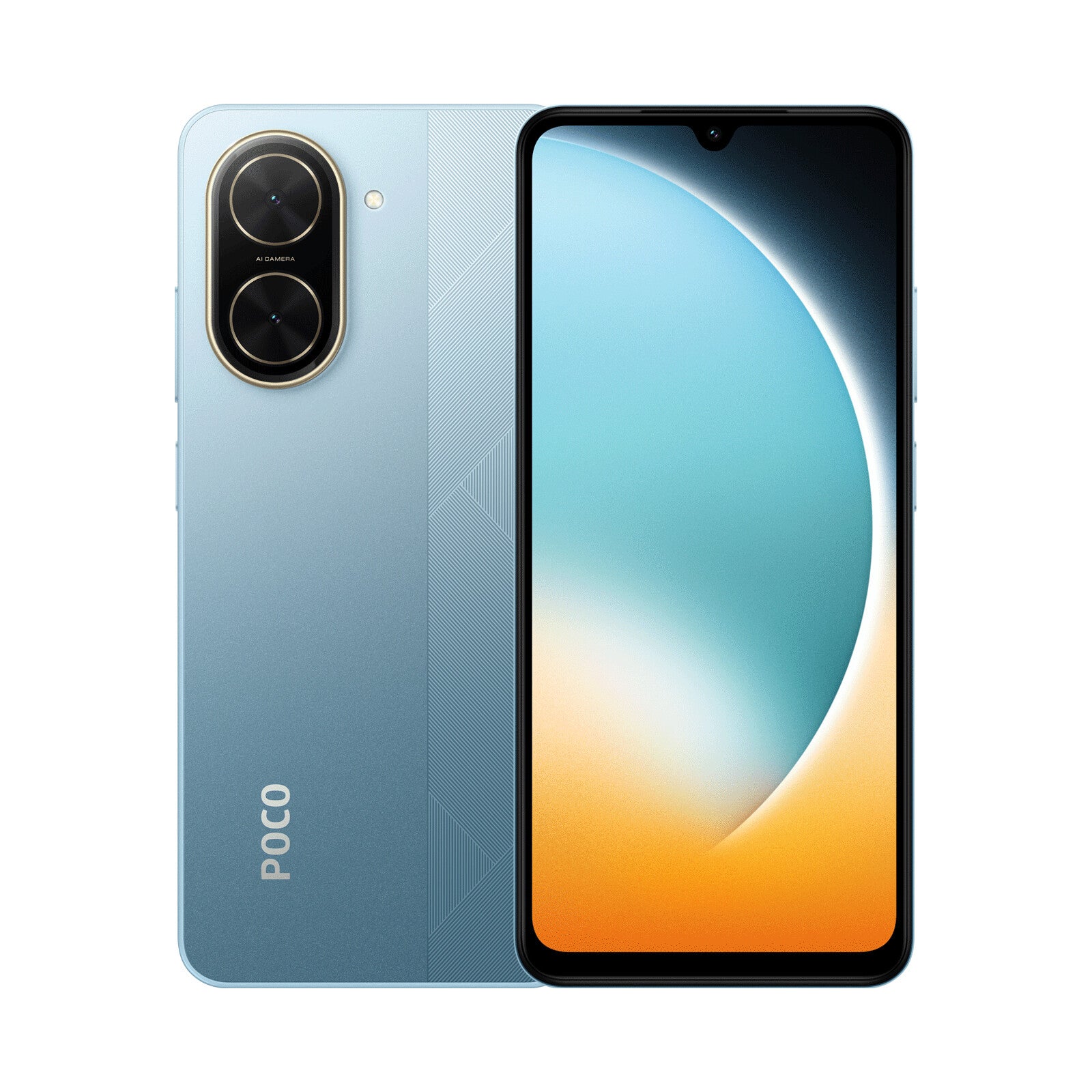 POCO C71 17.5 cm (6.88") SIM dual Android 15 Go edition 4G USB Tipo C 3 GB 64 GB 5200 mAh Azul