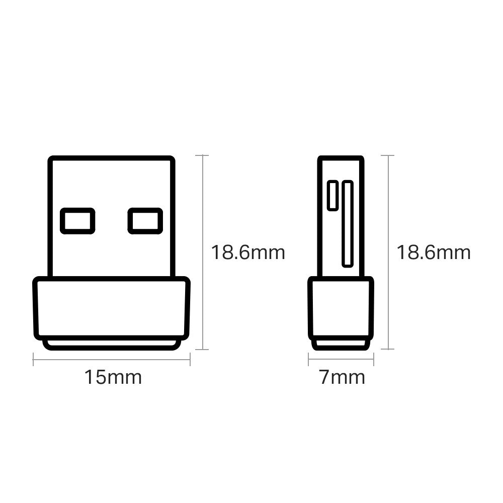 TP-Link Archer T2U Nano 433 Mbit/s